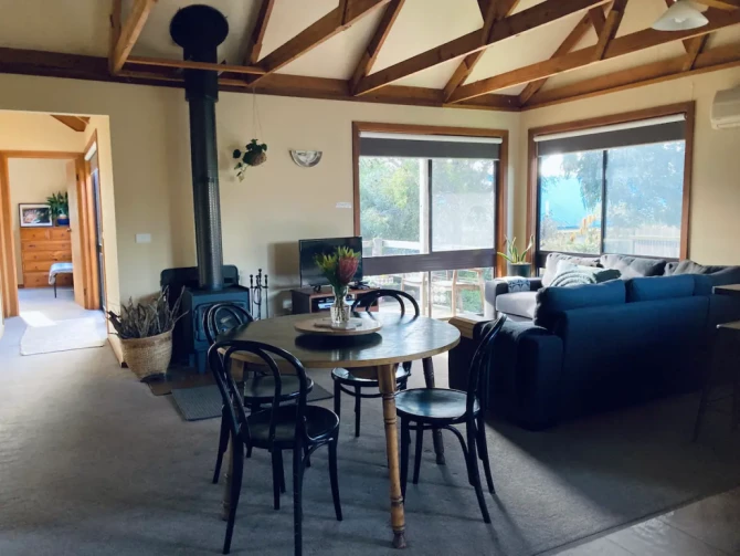 Search and Stay Pre Property, Red Cedar Cottage. Coastal retreat- wood fire. GOR in Port Campbell VIC 3269, Australia. Gallery position 2