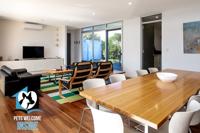 Search and Stay Pre Property, Architect Designed House Nestled in the Dunes in 9 Boult St, Goolwa Beach SA 5214, Australia. Gallery position 3